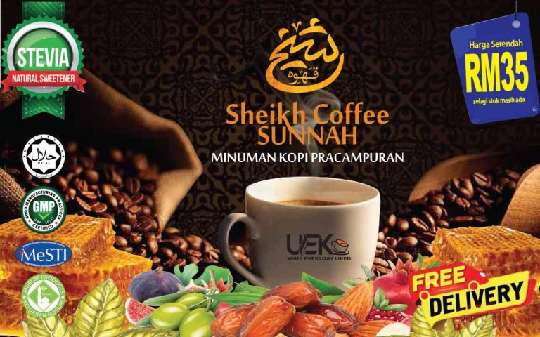 Minuman Pracampuran kopi Sheikh Coffee Sunnah