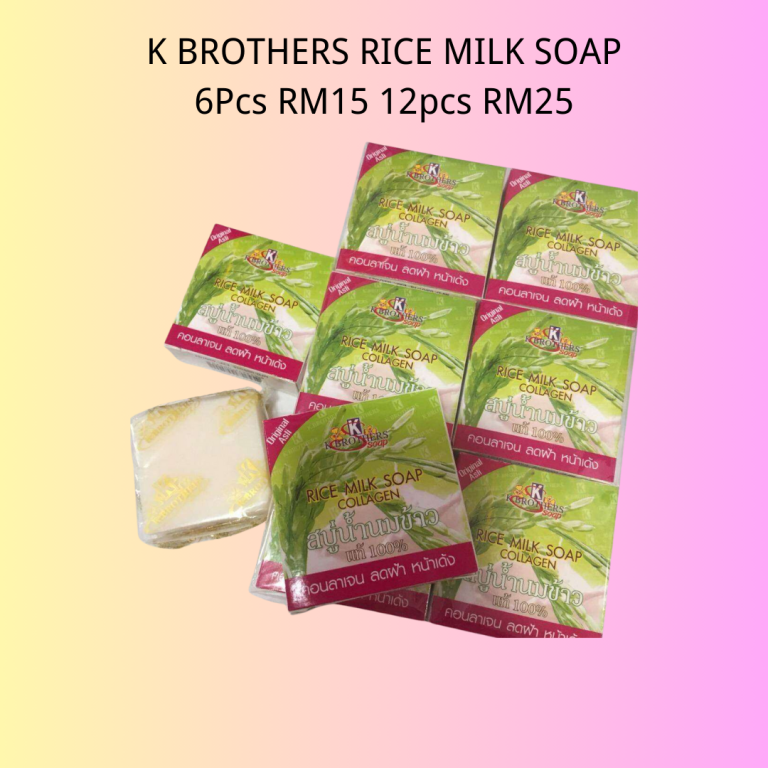 K BROTHERS RICE MILK SOAP