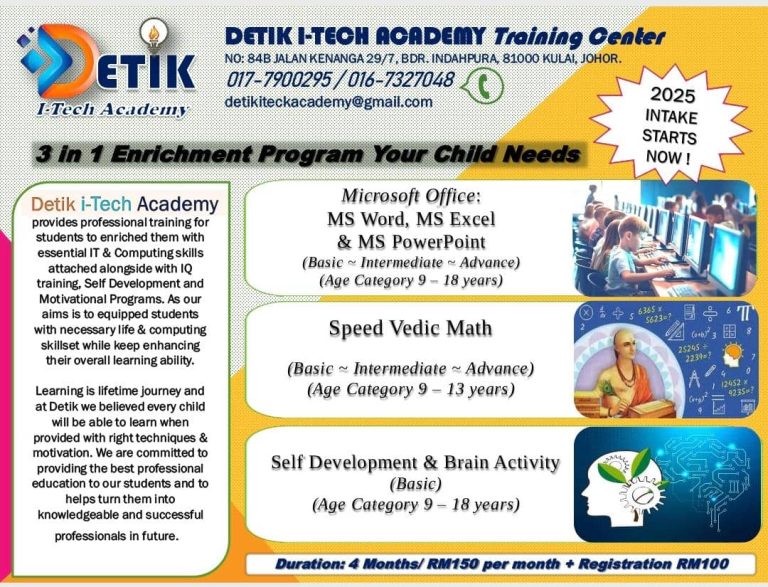 DETIK I-TECH ACADEMY (Microsoft Office)