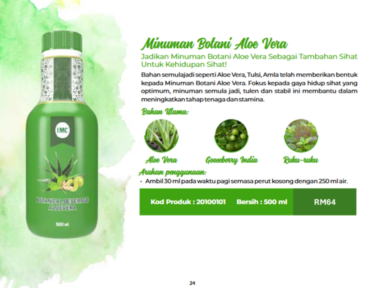 MEMPERKENALKAN PRODUCK HERBAL DARI IMC